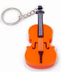 Miniature Playable Violin Keychain with Music - Express Your Sympathy in a Fun Way - Unique Gift