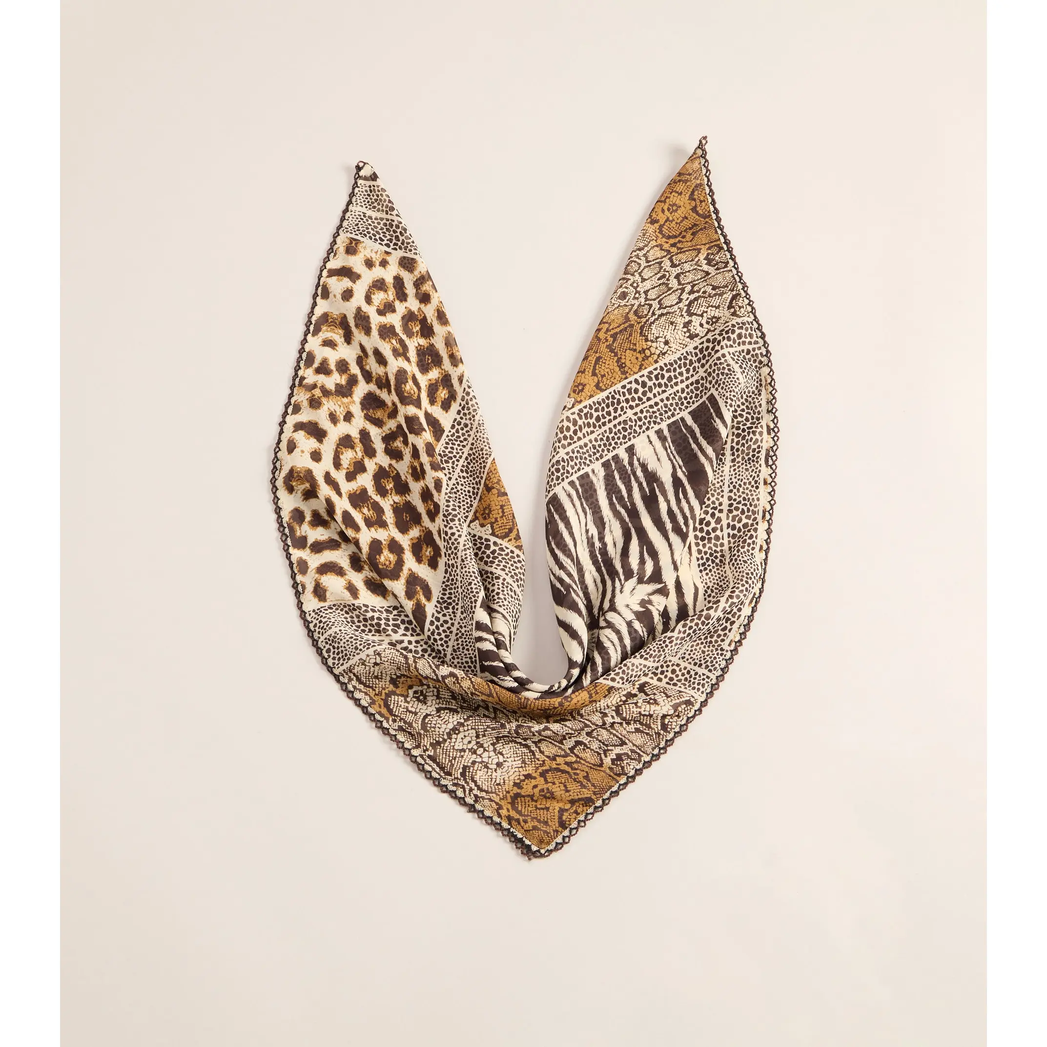 Jungle Chic Print Scarf