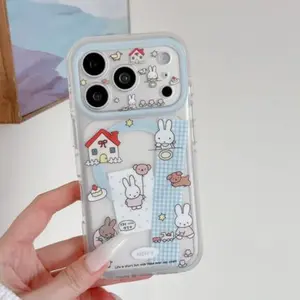 Miffy Rabbit Apple iPhone Case, Casing, Compatible with iPhone 17 Pro Max, 16 Pro Max, 15 Pro Max, 14 Pro, Creative, Fashionable & Protective Phone Cover