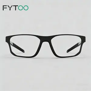 FYTOO Men's Sports Eyeglasses, Flexible Impact-Resistant Frame for Running Hiking, Non-Slip Lightweight Eyewear for Daily & Outdoor Use