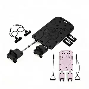 Pilates reformer, multifunctional portable Pilates reformer set, Pilates reformer, home gym Pilates set, fitness, exercise, core equipment for abdominal muscle training extension machine Ab Trainer
