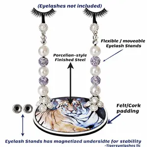 Handmade Magnetic Eyelash Stand – Prep, Drying & Display