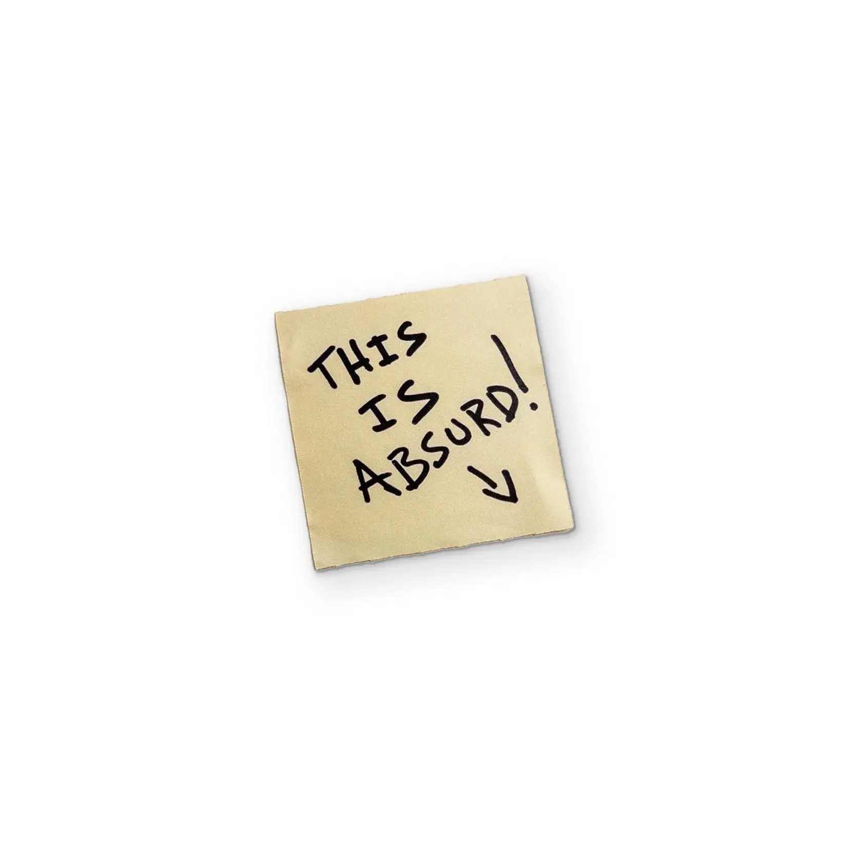 A STICKY NOTE YOU CAN CLEAN YOUR GLASSES WITH