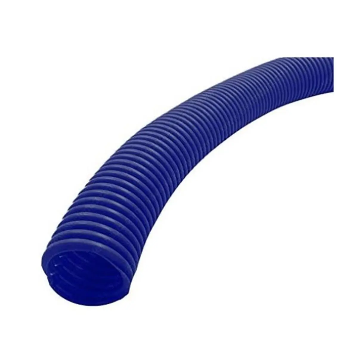 Electriduct WL-ED-PE-150-25-BL Polyethylene Split Wire Loom Corrugated Tube - 1.5 in Nominal Size, 20 Ft. Length, Blue, Insulated Cover, Bendable Protective Sheath, Cable Management Solutions for Organizing and Protecting Wires, 1.75 Lbs., Flexible Cover