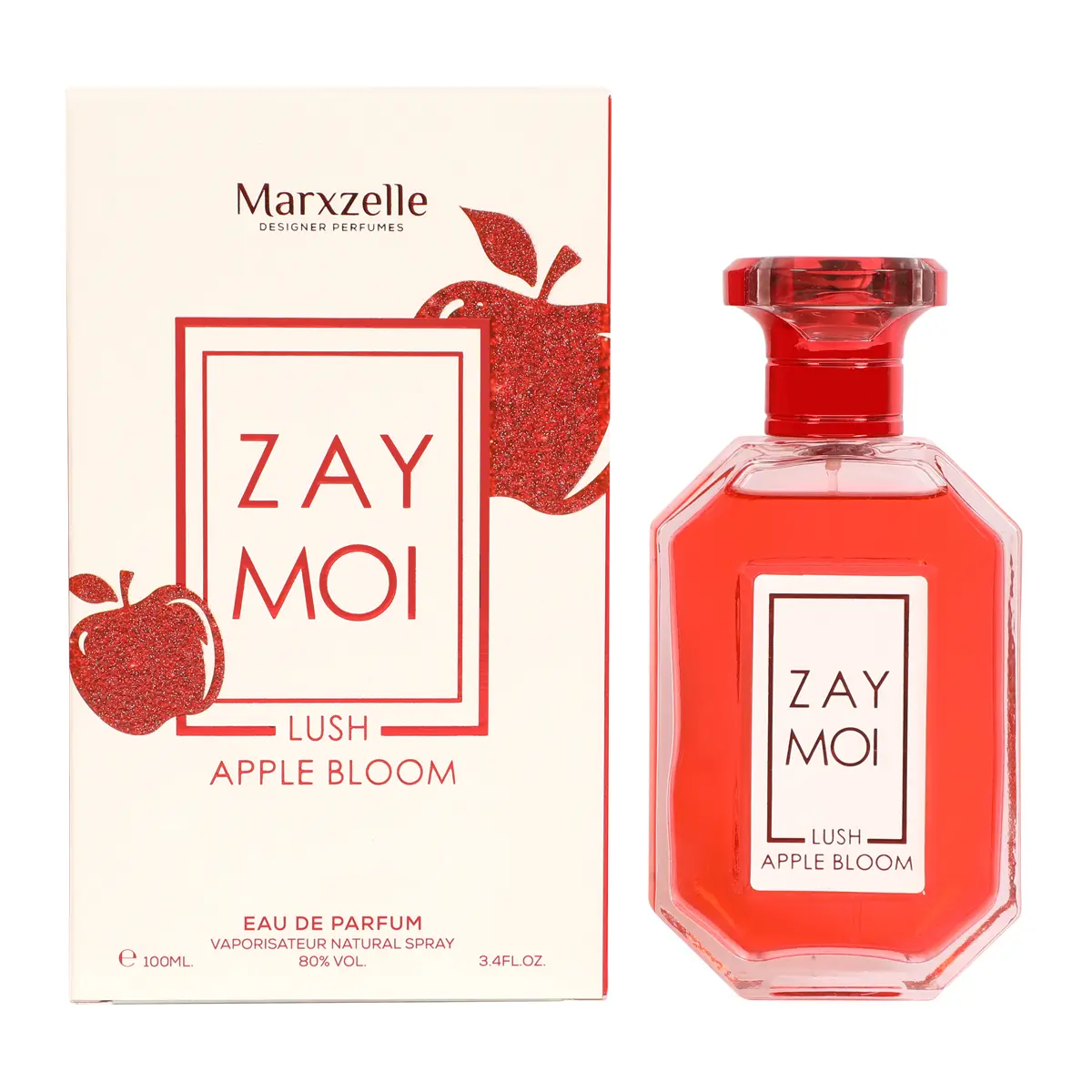 Marxzelle Zay Moi Lush Apple Bloom for Men and Women Perfume 100ml Unisex Eau de Parfum Marxzelle Zay Moi Lush Apple Bloom for Men and Women Perfume 100ml Unisex Eau de Parfum