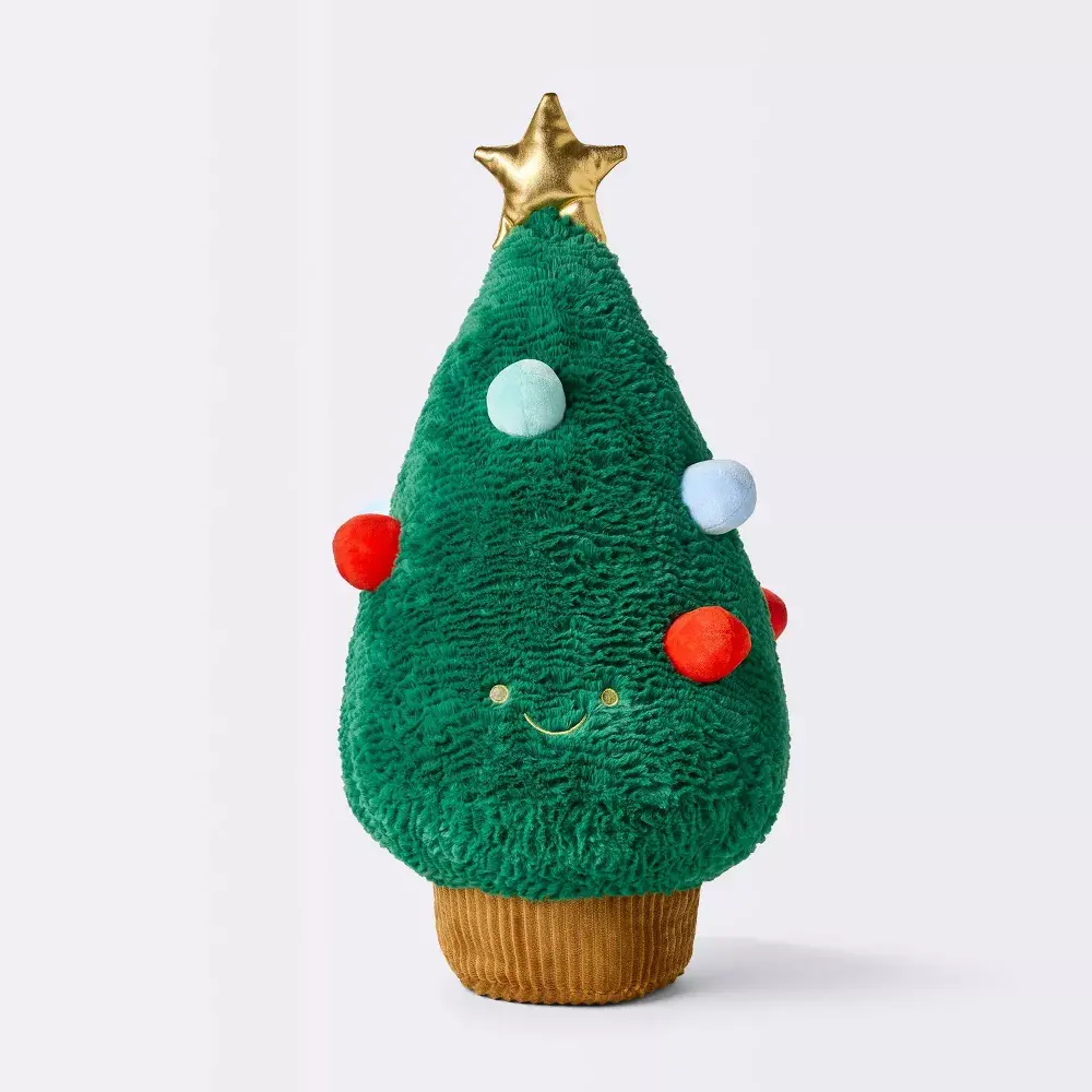 Cloud Island Christmas Holiday Tree Plush Stuffed Character Toy - Jumbo Large Sz
