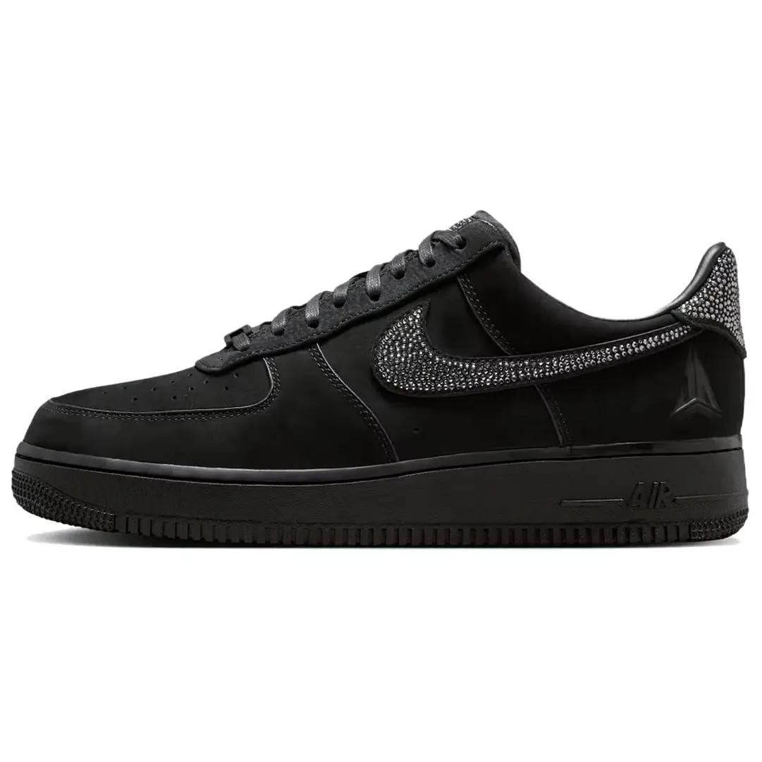 Swarovski x Nike Air Force 1 Low 'Ja Morant' Premium Sneaker, Collectors Item with Crystal Accents, Durable Leather, Ideal for Casual Wear