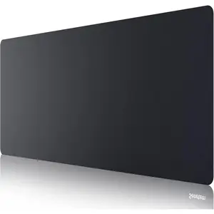 Mainsis XL Large Gaming Mousepad Ultra Smooth 31.5x11.8in Non Slip Rubber Base Washable Black Mat for Desk Wired &  Use