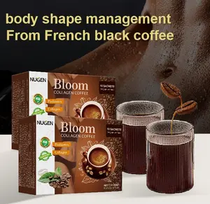 Instant coffee powder, brewed with hot and cold water, 0 sugar, 0 fat, suitable for all ages