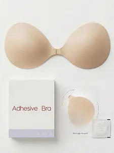 Adhesive Bra for Evening Gowns and Wedding Dresses, Underwear, Adhesive Bra Cup, Reusable and Washable, Pain-Free and Secure Fit, Perfect for Deep V and Backless Styles
