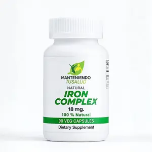 Manteniendo Tu Salud Iron Complex, 18mg, 90 Capsules