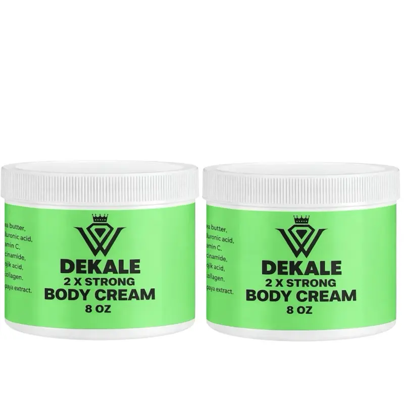 EXTRA STRONG PAPAYA BODY CREAM FOR BRIGHTENING SKIN 2 PIECES EACH BOTTLE 8oz