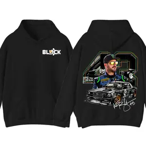 Ken Block Memorial Rally Icon Hoodie Double-Sided Tribute Graphic Tee Pullover Racing Streetwear Cozy Casual Fall Unisex Men Women | men clothing sale tiktok shop deals interesting unisex