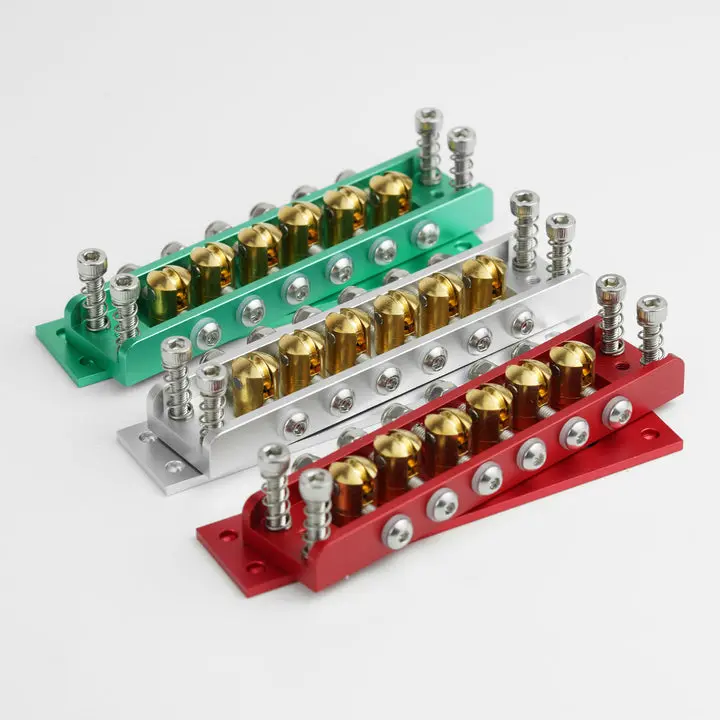 Guyker GMA-100 Roller Saddle Hardtail Bridge Rickenbacker Style for 6-String Guitar