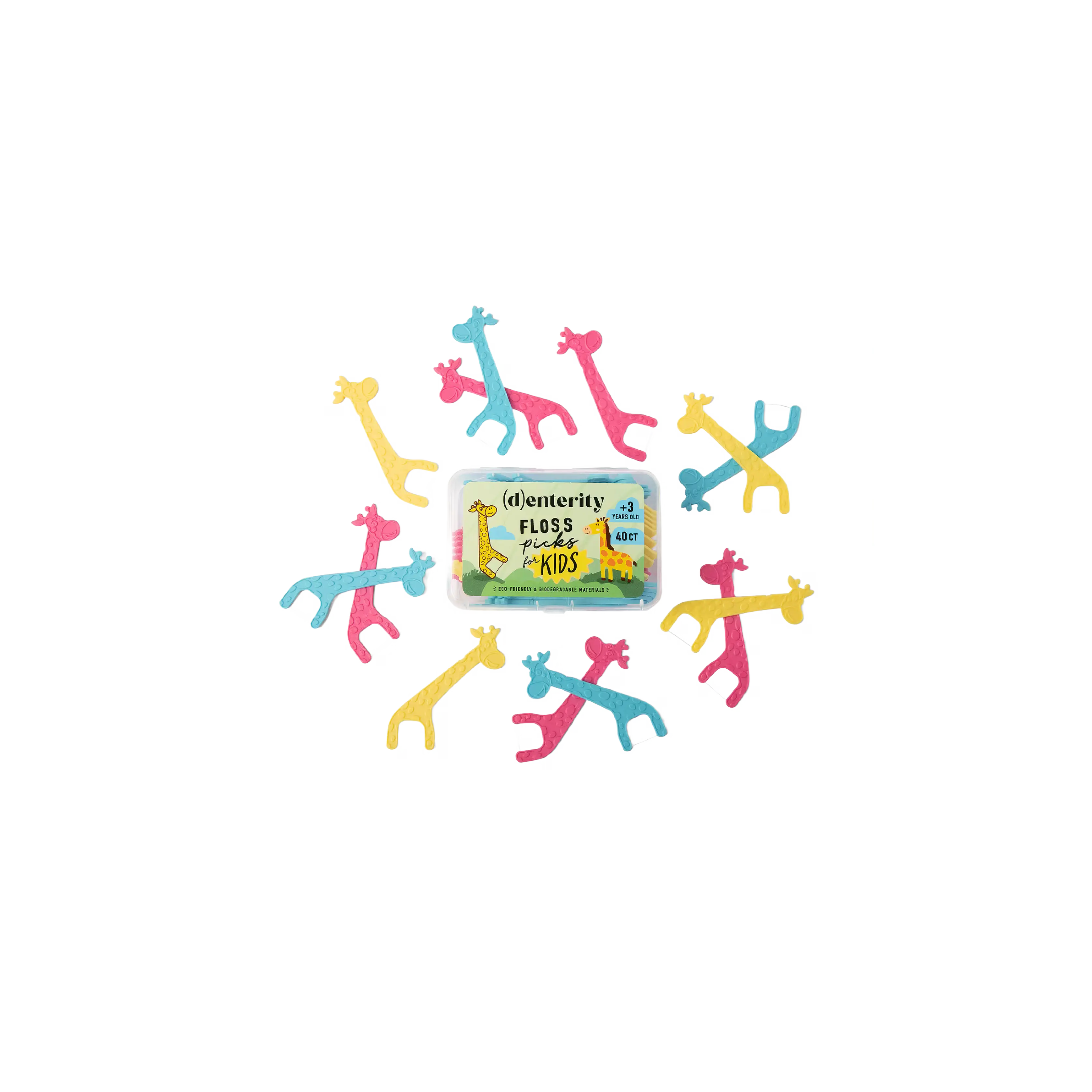 Eco-Friendly Kids Floss Picks