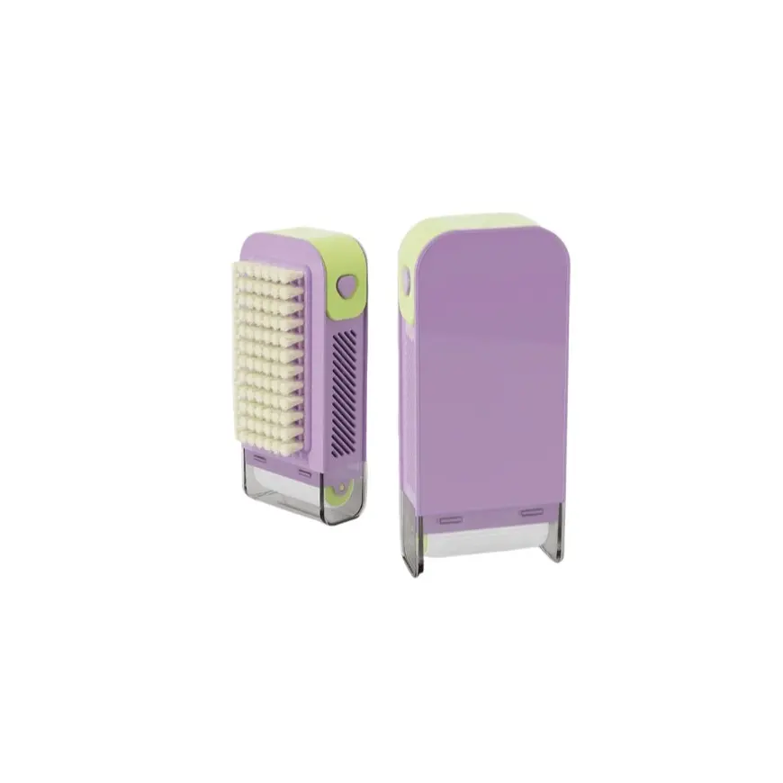 Travel Soap Box Set with Cleaning Brush, Multi-Functional Rolling Soap Dispenser, Portable Soap Container for Camping, Dormitory, Kitchen