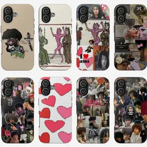 8 Styles Jaydes Ghetto Cupid Phonecase – Rap Trap Aesthetic iPhone Cover For iPhone 17 16 15 14 13 12 11 & Samsung Galaxy, Gift for fans 1