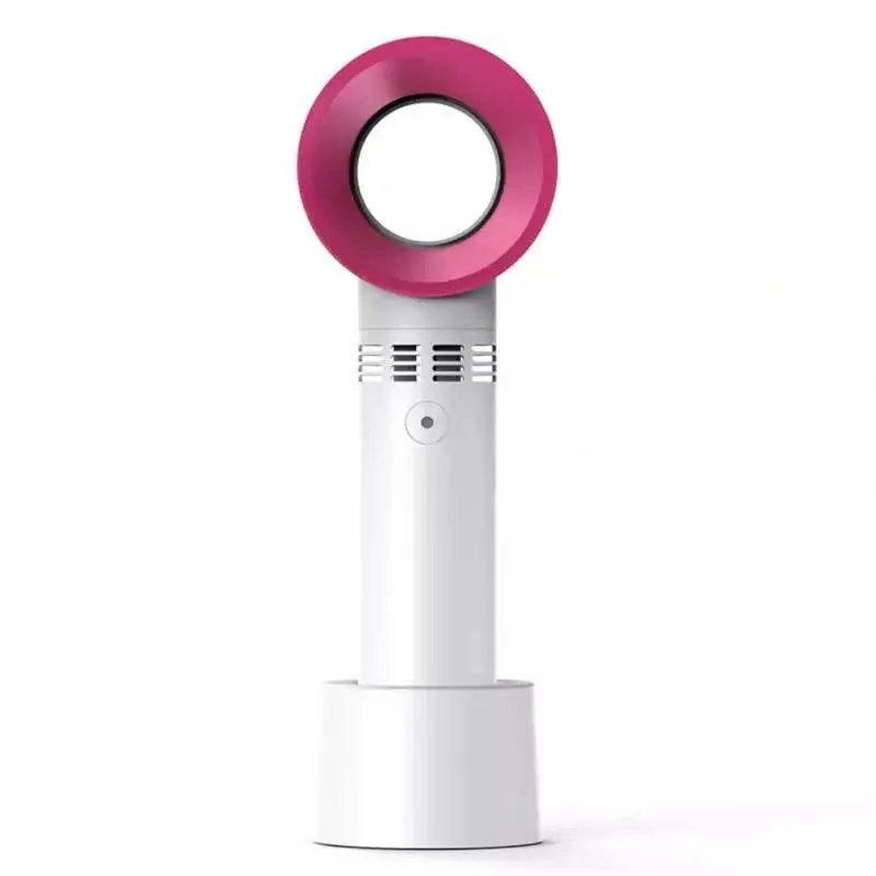Portable USB Rechargeable Mini Fan Eyelash Fan Dryer Bladeless Handheld Fan for Eyelash Extension, Air Conditioning Blower for Essential Eyelash Extension Supplies - Clearance
