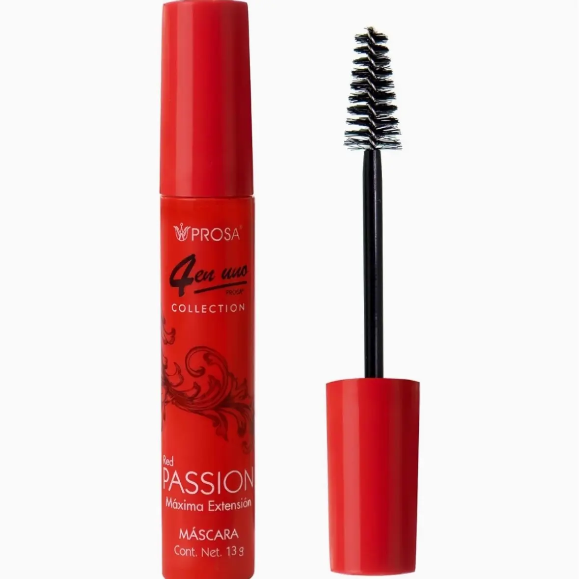 Prosa | Mascara Passion Max extension. Roja mexican Makeup Waterproof (RED) Prosa | Mascara Passion Max extension. Roja mexican Makeup Waterproof (RED)