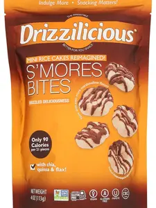 Drizzilicious S'more's Bites Mini Rice Cakes, 4 OZ