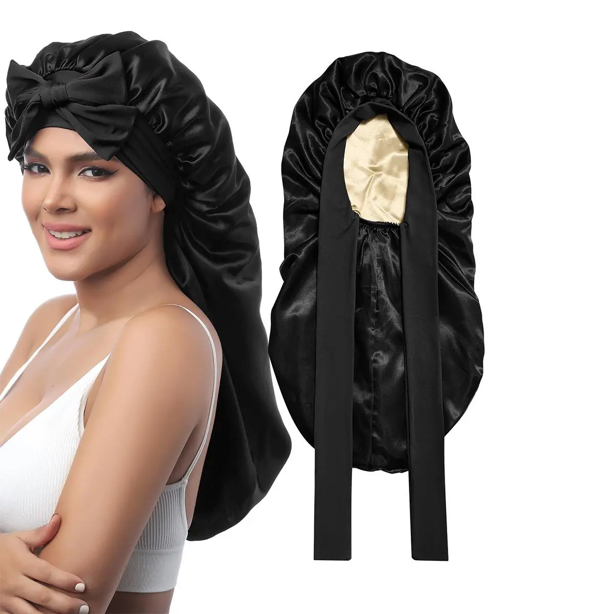 Black + Light Yellow