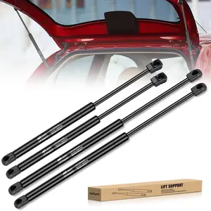 Nilight Rear Window & Tailgate Gas Strut Set, Leak-Proof Quick-Install Lift Supports 4185 4557 for Chevrolet Suburban/Tahoe, GMC Yukon, Cadillac Escalade 2000-2005 (4PCS Rod Car Body Repair Tool) Universal Car Accessories Universal Automotive Accessories