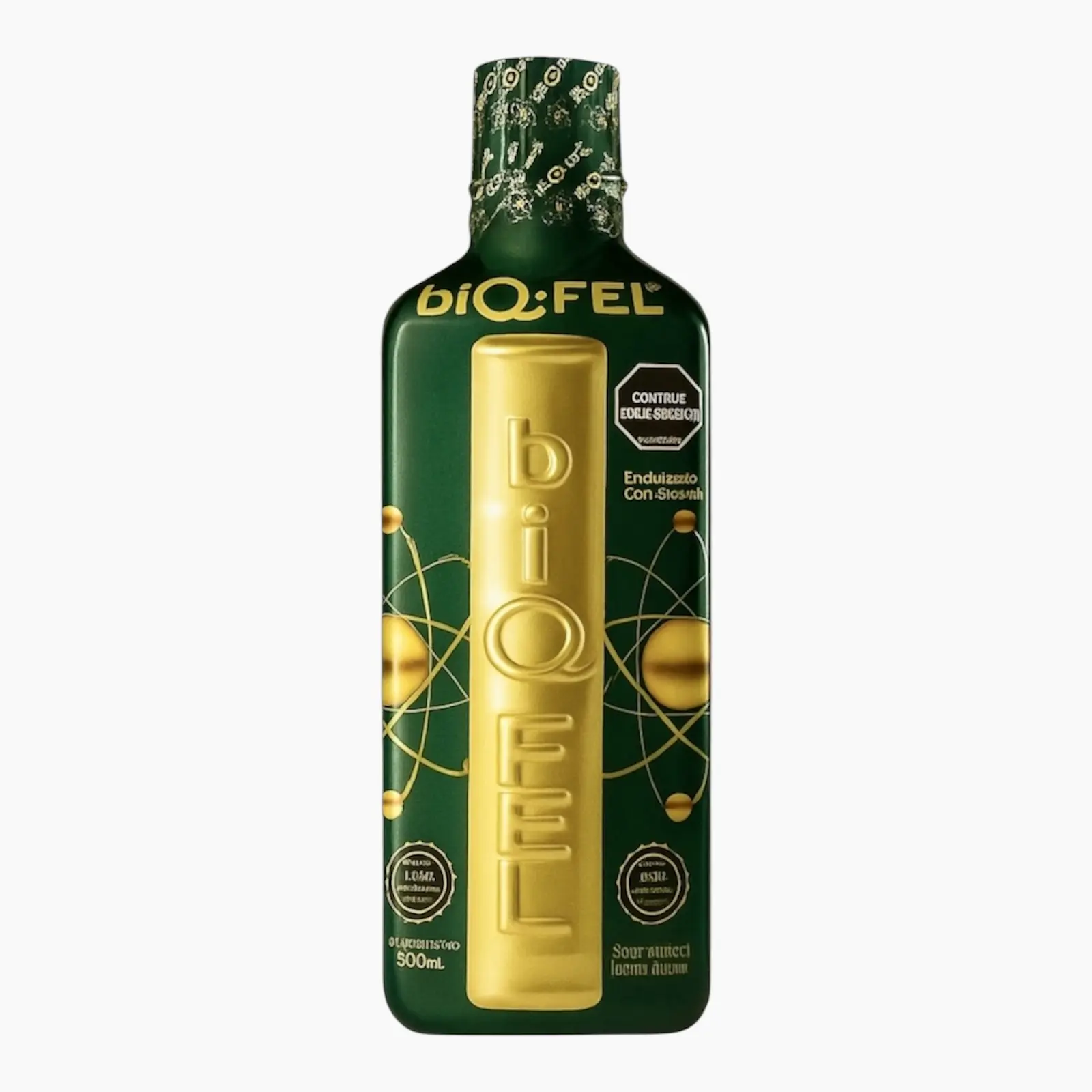 BIQ500ml Natural Energy Multivitamin Supplement with Borojo & Guarana Blend – BiqfelDaily Liquid Supplement for Focus & Vitality