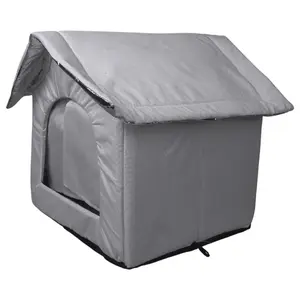 All Season Strays Cats Nest Winter House with Insulated Layer for Outdoor Warmth
