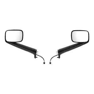 TORQUE Hood Mirror Pair Set Replacement for 2018+ Freightliner Cascadia Semi Trucks Driver Left Side LHD Passenger Right Side RHD (TR440-L, TR440-R)