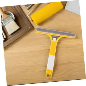 3-in-1 Window Cleaning Tool: 2025 New Squeegee forShower Glass with Spray Function | All-Purpose Cleaner forWindows, Glass & Mirrors (Scraper + Brush Included),multifunctional household cleaning tool