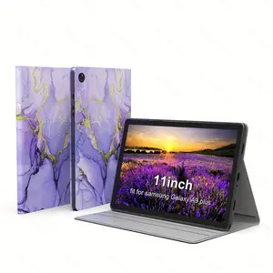 for Samsung Galaxy Tab A9+ Plus 5G Case, Multi-Angle Landscape Stand Cover Compatible for Samsung Galaxy Tab A9+/A9 Plus 11 Inch 2023 Model (SM-X210/X216/X218) [Auto Wake/Sleep] Tablet Cover