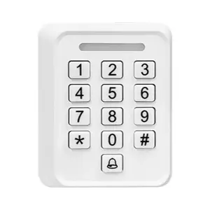 Access control machine with integrated password and card swipe user capacity support