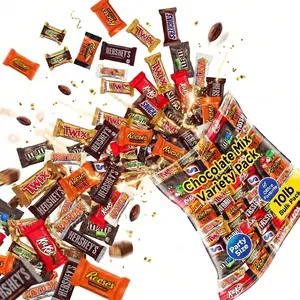 10LB Chocolate Variety Pack Bulk Candy Mix | Assorted Individually Wrapped Chocolate Candy for Parties, Offices, Candy Bowls & Events