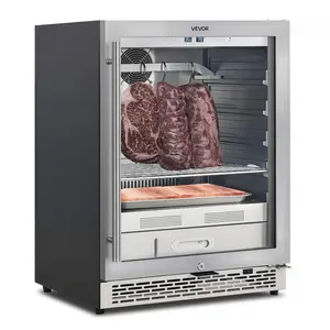 VEVOR 232 LBS Dry Aging Fridge for Steaks, Dry Ager Refrigerator for Meat with Precise Temperature Humidity Control, Freestanding Beef Aging Machine Refrigerator for Home Kitchen Restaurant HotelVEVOR Super Brand Day