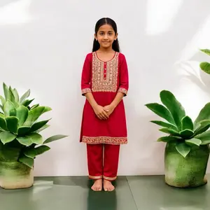 Partywear Pant Set  Elegant Dress Soft Comfortable Party Wear in Pink with Embroidered Detail and Matching Outfit Asian Clothes