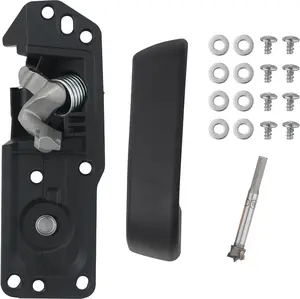 Interior Door Handle for Left Driver Side Compatible with Chevy Chevrolet Silverado, GMC Sierra Truck 1500 2500 3500 2007-2014 Door Panel Parts 20833606