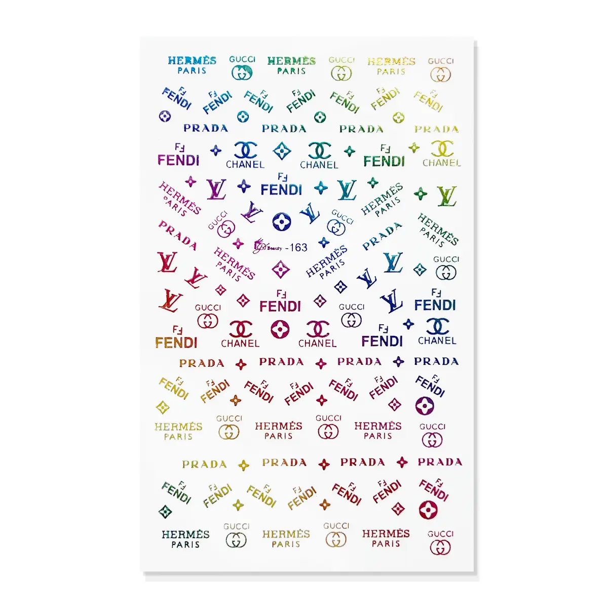 Nail Art Stickers - 163 Nail Art Stickers - 163
