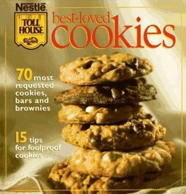 Used Hardcover Book - Nestle Toll House Best-Loved Chocolate Cookies (Good/Like New, 1.37 lbs, 96 Pages, 15 Tips for Fool-Proof Cookies) - English, Over 70 Easy-To-Bake Cookies