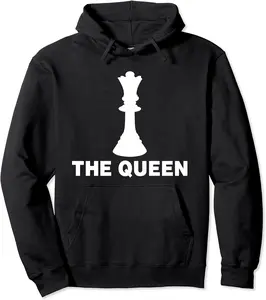 The Queen Couple Partner The King Chess Pieces Chess Lover Pullover Hoodie - Karenlyn Shop 37B09RW35GSL