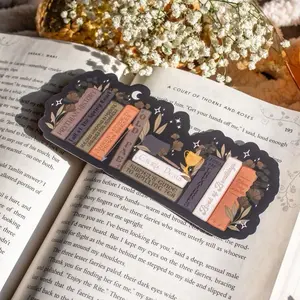 SJM Leading Ladies Bookshelf Bookmarks | ACOTAR | Throne of Glass | Crescent City | Sarah J Maas Universe Bookmarks