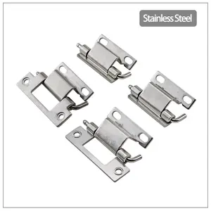 Stainless Steel Detachable Hinge Industrial Electrical Machinery Motor Equipment Box Cabinet Door Hidden Hinge