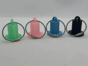 1" Coban Tape Holder Badge Reel Keychain - USA-Made Medical Tape Dispenser with Stethoscope Compatibility, Office Identification Badge Accessory, Office Accessories for Nurses