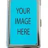 CUSTOMIZABLE Metal Case Wallet with Built in lighter ADD YOUR IMAGE