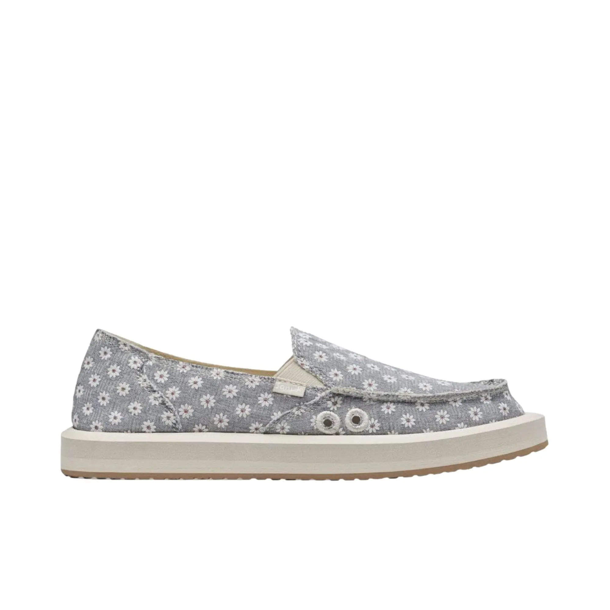 Sanuk Donna Soft Top Daisy White Daisy  1126770-WDY Women's