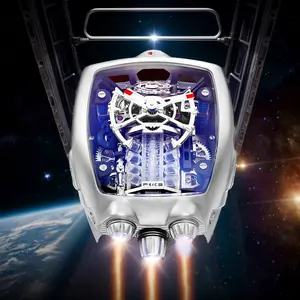 FEICE Watches for Men Automatic Skeleton Watch Waterproof Sapphire Crystal Japanese Movement Supercar Wristwatch Anti Shock Business luxury watch FallFreshness