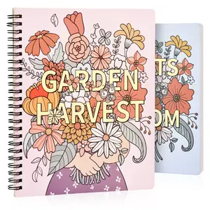 Adult Coloring Book Set 2-Pack Fruits in Bloom & Garden Harvest Hardcover 64 Pages Creative Relaxation Gift