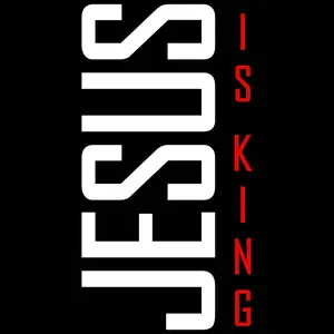 JESUS IS KING DTF TRANSFER FOR T-SHIRTS