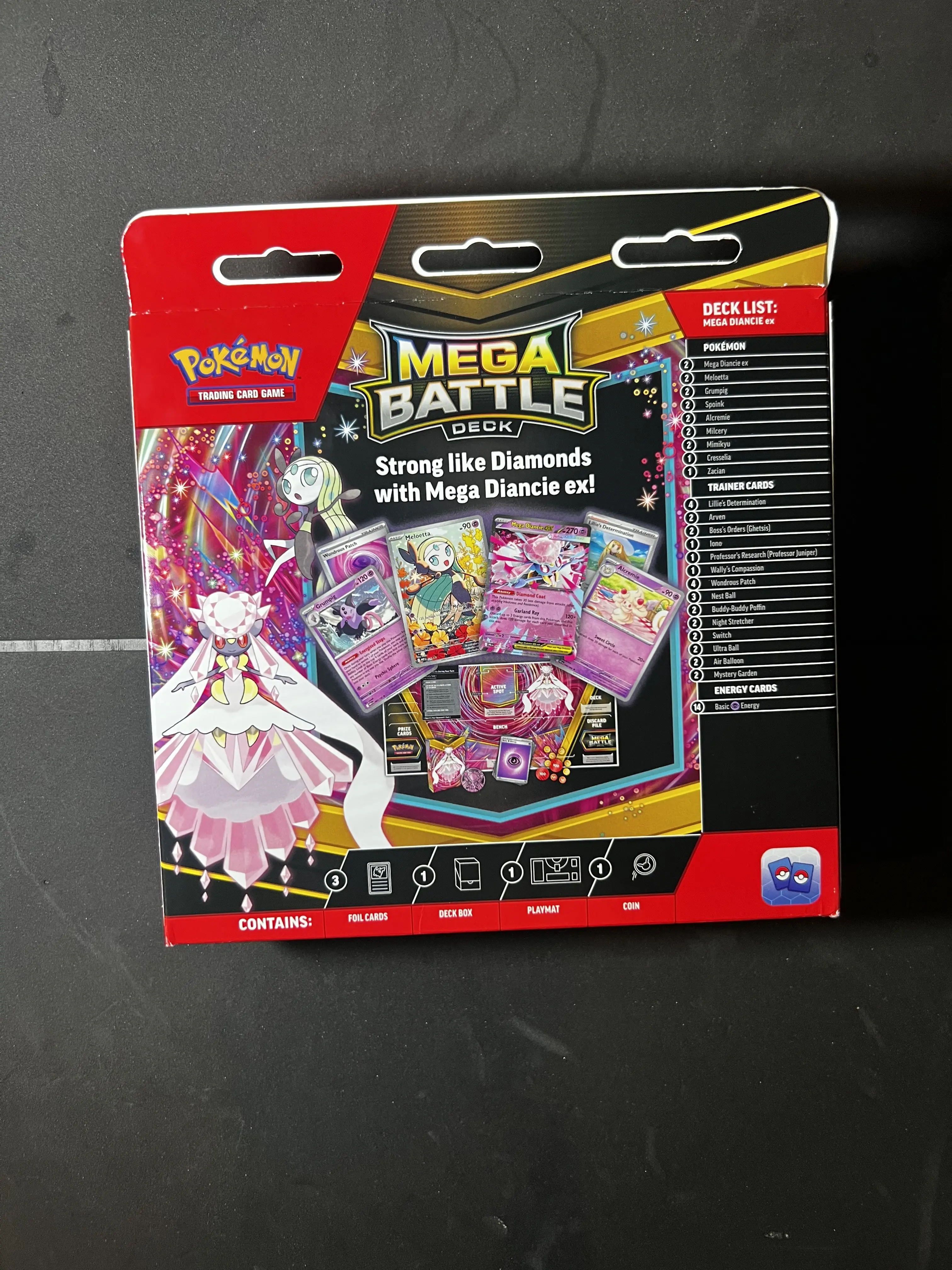 pokemon trading card games mega diancie ex battle deck Pokemon Trading Card Game Scarlet & Violet Paldea Evolved Checklane BL –  GameRoomPlaza main image 0