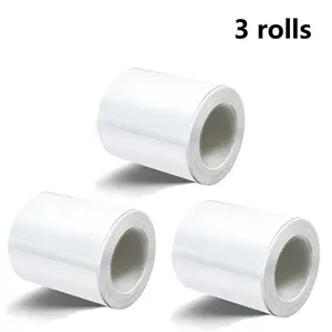 960 sheets of 3roll white labels, 40x20mm thermal sticker labels: oil resistant, scratch resistant multi-purpose labels, perfect for personalized business logos, sealed package mailboxes, marking products, decorating cars or enhancing party decorations.