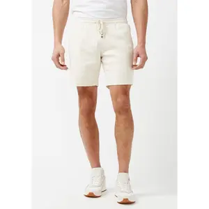 Higgers Cotton Twill Blend Shorts, Milk - BM23934
